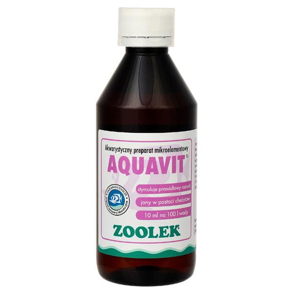 ZOOLEK Aquavit witaminy dla ryb i roślin w akwarium 30ml